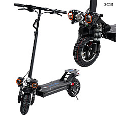 Мощен електрически 800W 48V 12Ah скутер тротинетка с LED дисплей - SC13